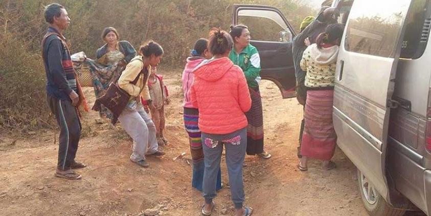 RCSS နှင့် TNLA ကြား စစ်ရေးပဋိပက္ခကြောင့် နမ္မတူကျေးလက် စစ်ဘေးရှောင် များ