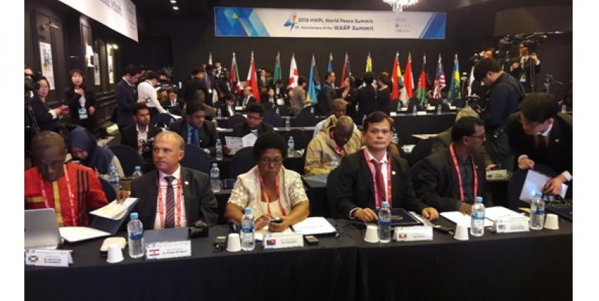 ငြိမ်းချမ်းရေးအထောက်အကူပြု ကမ္ဘာလုံးဆိုင်ရာ မီဒီယာကွန်ယက် ညီလာခံသို့ (၄၅) နိုင်ငံမှ သတင်းမီဒီယာများကိုယ်စားလှယ်များ တက်ရောက်စဉ်