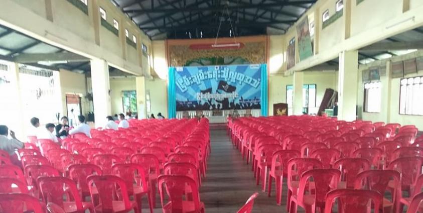 postponed Peace Talk event in Ye (Photo: Nai Ko Thu)