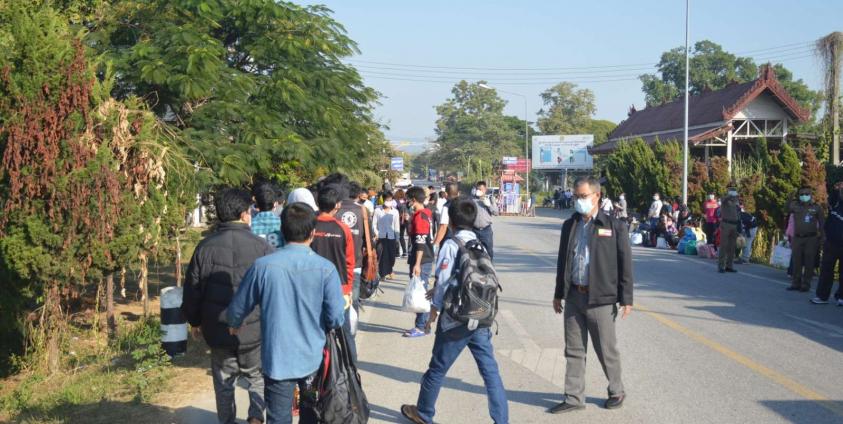 Photo Credit to U Tun Maesai-ထိုင်းတွင် အကျဉ်းကျခံရသော မြန်မာနိုင်ငံသားများအား မြန်မာဘက်သို့ ပြန်လွှဲပြောင်းပေး
