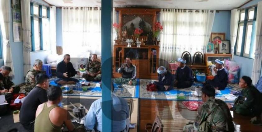 PNO မှ အစည်းအဝေးလုပ်စဥ်