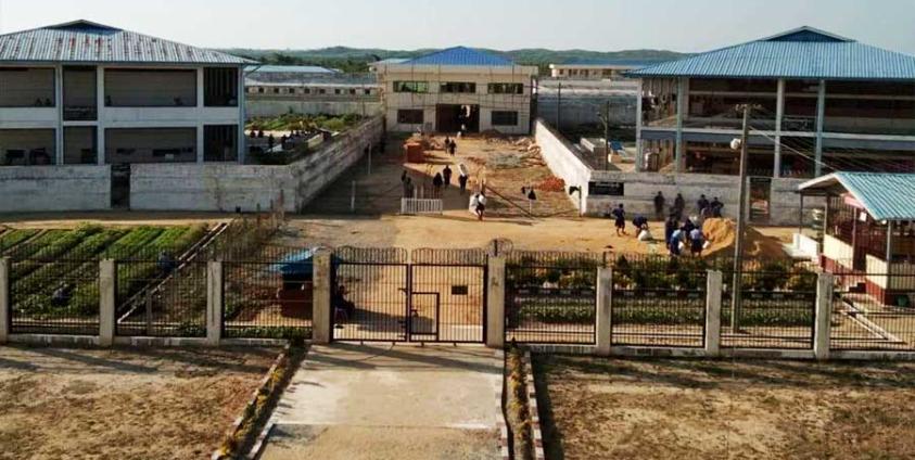 Daik-U prison in Bago Region. (Photo - Myanmar Now)