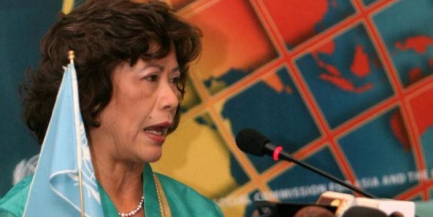 UN Special Envoy of the Secretary-General on Myanmar (Special Envoy), Dr. Noeleen Heyzer. Photo: AFP