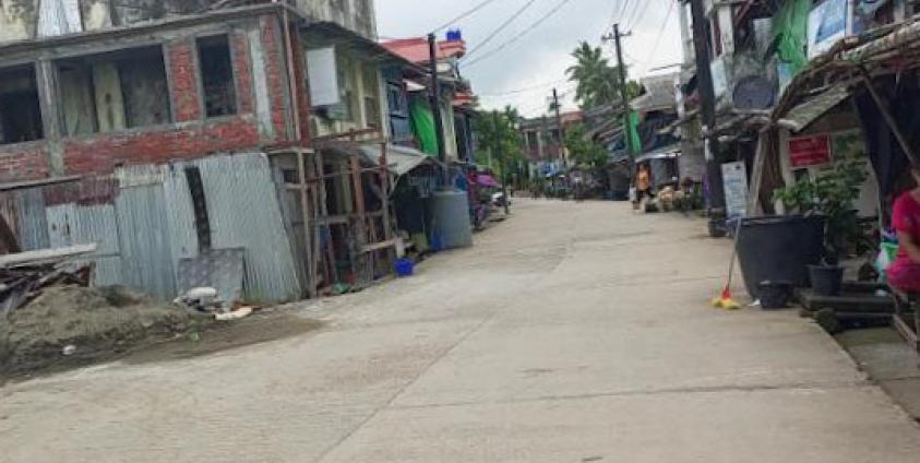 ရသေ့တောင်မြို့အား ယနေ့တွေ့ရစဉ်။ photo- CJ