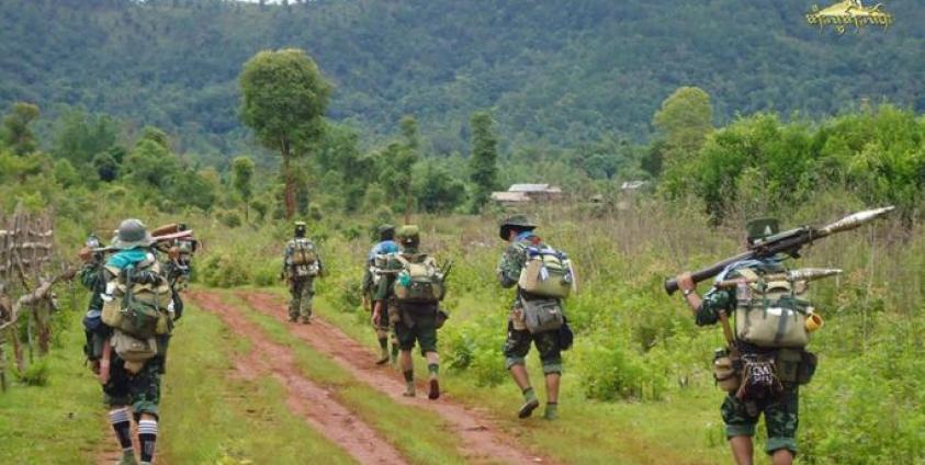 RCSS/SSA တပ်ဖွဲ့ဝင်များ (ပုံ- Taifreedom)