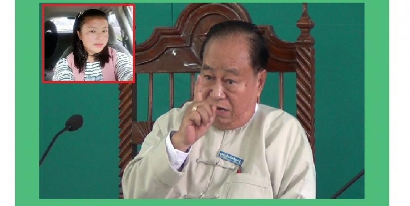 TNLA မှဖမ်းဆီးထားသည့် နမ့်ခမ်းမြို့သူ နန်းမိုဟွမ် နှင့် ပြန်လွှတ်ပေးရန်တောင်းဆိုခဲ့သည့် ကျားဖြူပါတီဥက္ကဌ စိုင်းအိုက်ပေါင်း Photo by : SNDP