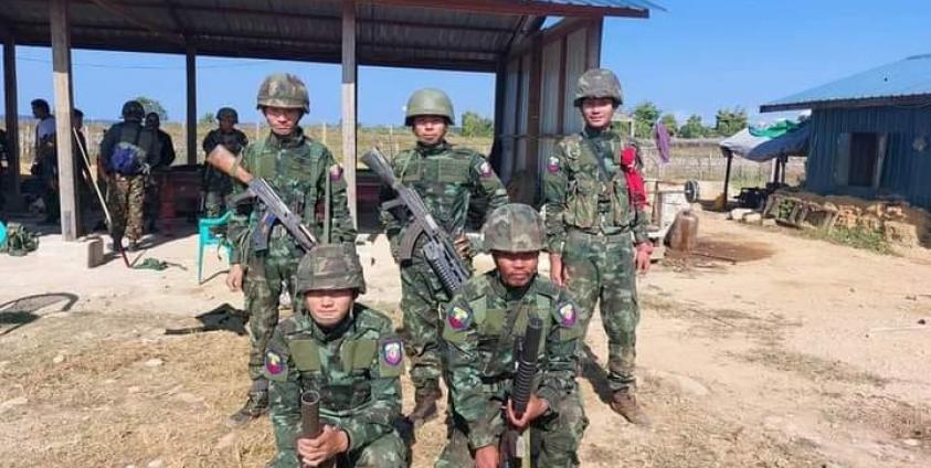 Photo :San Pya Militia Force
