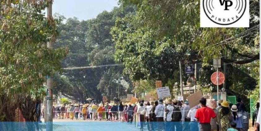 Dang Army ဖွဲ့စည်းရန် လာရောက်စည်းရုံးနေစဥ်