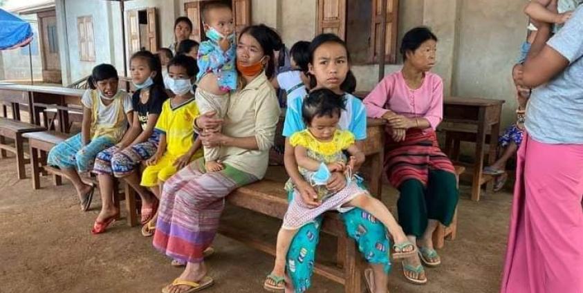 IDPs at Mang Hkar village