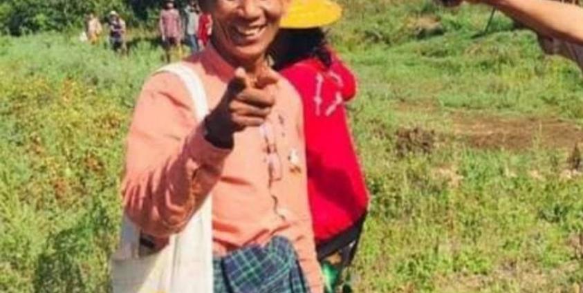 Photo: Tin Myint aka Maw Si NLD MP in Southern Shan State