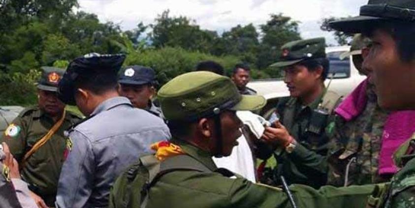 ပြည့်သူ့စစ်နှင့်ရဲတို့ပူးပေါင်းလှုပ်ရှားမှုတနေရာ