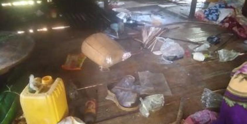 စစ်ကောင်စီက ပြည်သူနေအိမ်များကို ၀င်ရောက်မွှေနှောက် 