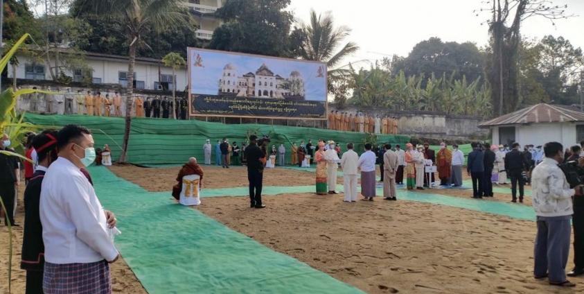 စစ်ကောင်စီက ကျိုင်းတုံပုံစံတူ ဟော်နန်းသစ်ဆောက်မယ့်ပုံ