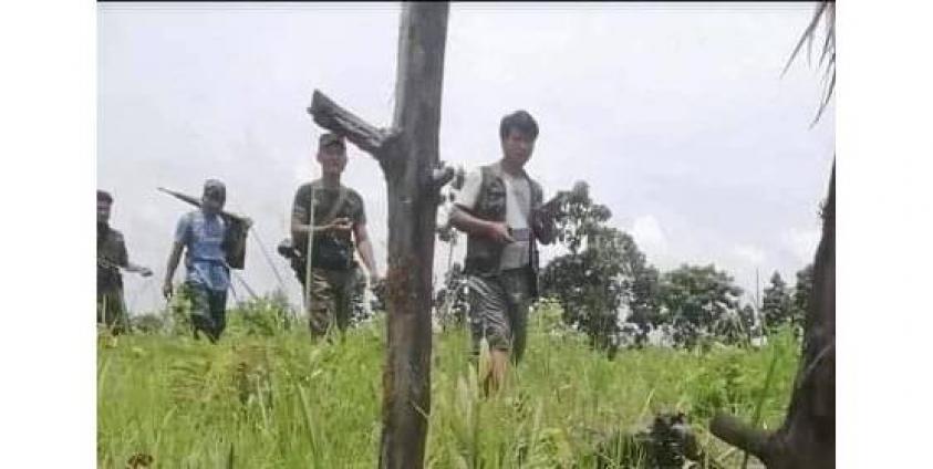 PNO မှ ပြည်သူ့ပိုင် လယ်ယာများကို သွားရောက် သိမ်းဆည်းပုံ