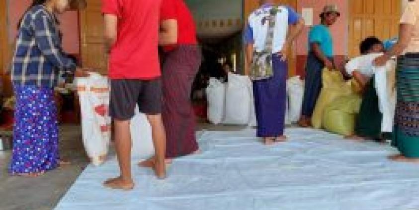 စစ်ရှောင်များ စားနပ်ရိက္ခာ လိုအပ်