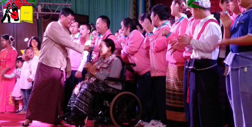 တောင်ကြီးမြို့ မြို့တော်ခန်းမတွင်ကျင်းပသော ရင်ခွင်မဲ့ နှင့် မသန်စွမ်းသူများ ကူညီထောက်ပံ့ရေးတေးဂီတ နှင့် စျေးရောင်းပွဲတော်