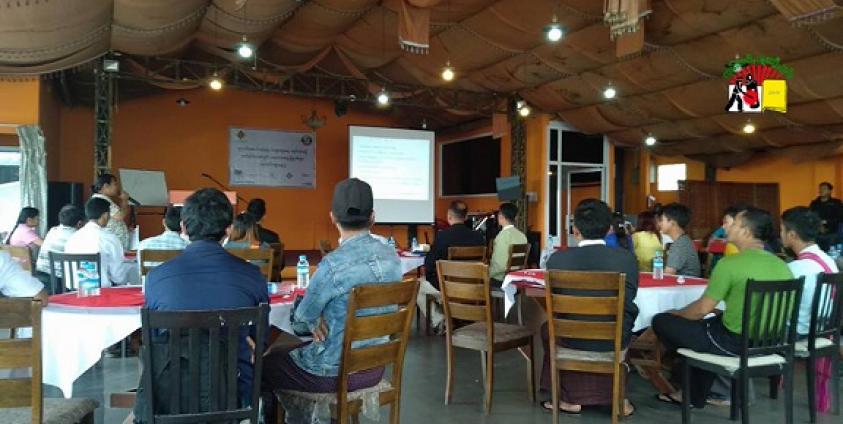 မူးယစ်ဆေးဝါးနှင့်ပတ်သက်ပြီး Justice Drum လူမှုအဖွဲ့အစည်းကွန်ရက်မှ ပြုလုပ်သည့် ရှင်းလင်းပွဲ