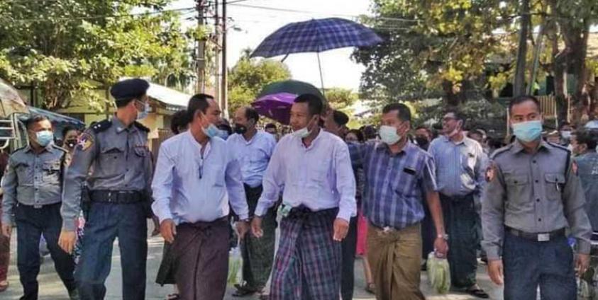 တောင်ကုတ်မြို့နယ် နိူင်ငံရေးအကျဉ်းသားများ ကူညီစောင့်ရှောက်ရေးအဖွဲ့