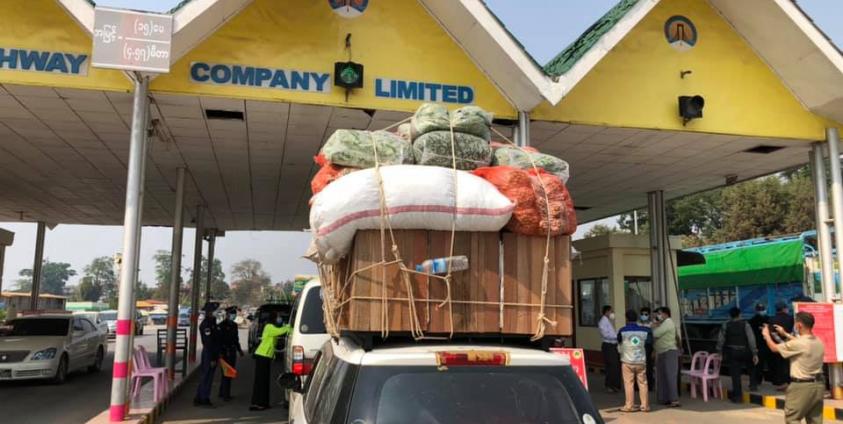 Photos by Muse Youth Check point at 105 miles gate