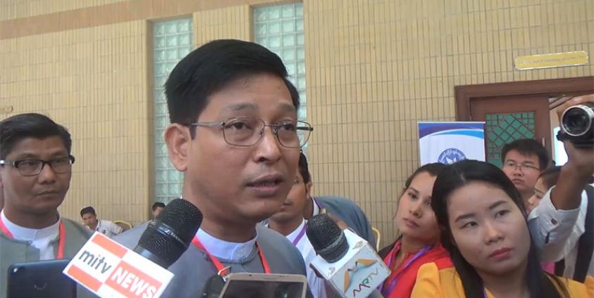 President Office spokesman Zaw Htay