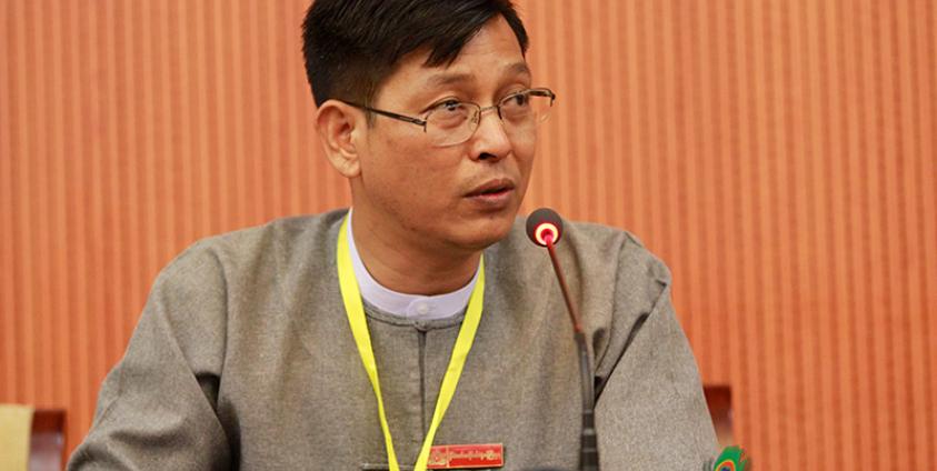 နိုင်ငံတော်အတိုင်ပင်ခံရုံး ညွှန်ကြားရေးမှူးချုပ် ဦးဇော်ဌေး (ဓာတ်ပုံ-မင်းမင်း(နေပြည်တော်)