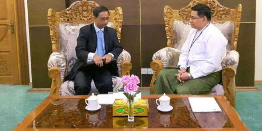 ရခိုင် မှနေရပ်စွန့်ခွာသူများအား လက်ခံရေး ပြန်လည်စတင်ရန် ဘင်္ဂလားဒေ့ရှ် သံအမတ်ကြီးအားခေါ်တွေ့