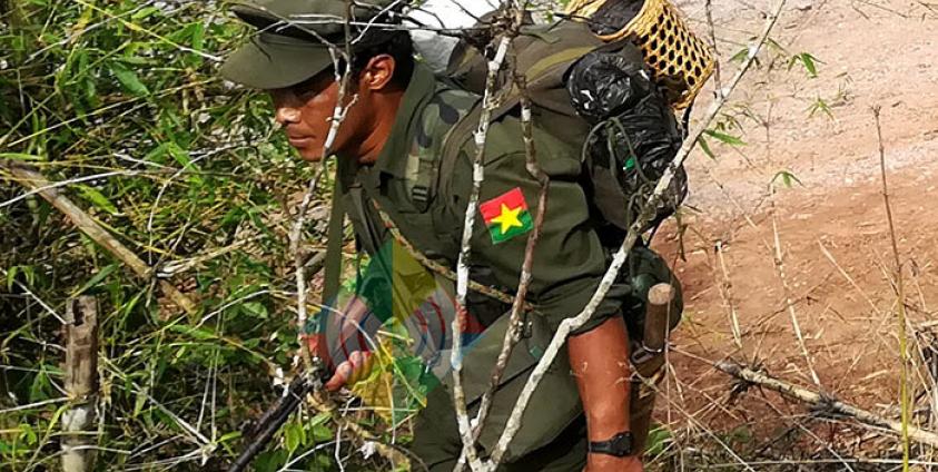 မြန်မာအစိုးရတပ်ကို ခုခံတိုက်ခိုက်နေတဲ့ KIA တပ်ရင်း ၃၆ စစ်သား တစ်ဦး