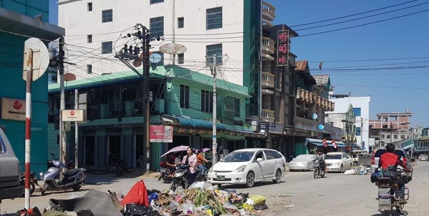 Photo by မူဆယ်သူ မူဆယ်သားများ Page – မူစယ်မြို့လယ်က အမှိုက်ပုံတချို့