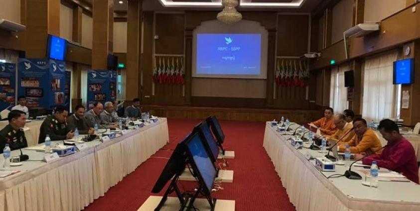 SSPP/SSA-သျှမ်းပြည်တိုးတက်ရေးပါတီ SSPP နှင့် အစိုးရကိုယ်စားလှယ် နေပြည်တော်တွင်တွေ့ဆုံ