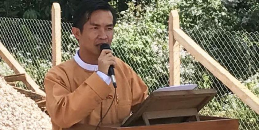 Chief Minister of Kayah state L Paung Sho. Photo: Embassy of Japan in Myanmar