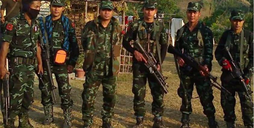 နာဂအမျိုးသားဆိုရှယ်လစ်ကောင်စီ-ကပ္ပလန်(NSCN-K)တပ်ဖွဲ့ကို တွေ့ရစဉ်(ပုံ-News 18 INDIA)