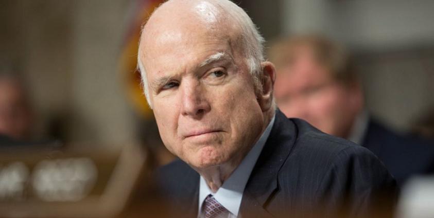 Chairman of the Senate Armed Services Committee Republican Senator from Arizona John McCain. Photo: Michael Reynolds/EPA-EFE