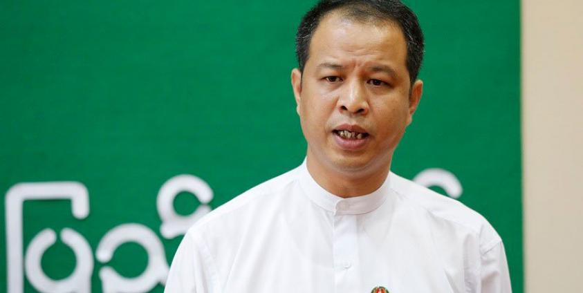 USDP spokesman Dr. Nandar Hla Myint.