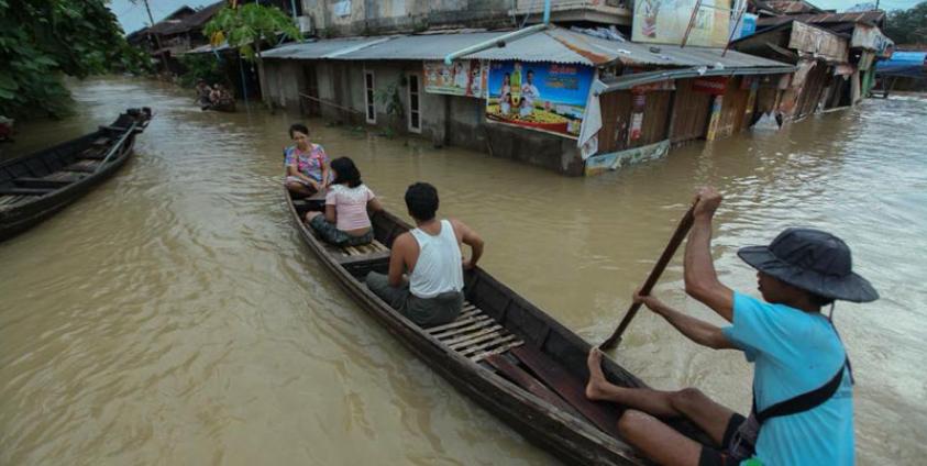 မဒေါက်မြို့ ဇူလိုင်လ ၃၀ ရက် မြင်ကွင်း။ (ဓာတ်ပုံ-သူရ၊ မဇ္ဈိမ)