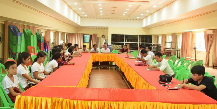 မွန်လူငယ်ဆုံရပ်(MYF) ရှေ့လုပ်ငန်းစဉ်အစည်းဝေး(photo:MNA)