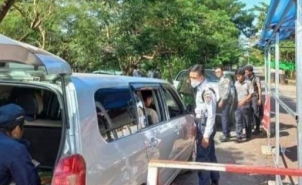 ရန်ကုန် ဧရာဝတီ နယ်စပ် ပန်တိုင်ဂိတ် မြင်ကွင်း (ပုံဟောင်း)