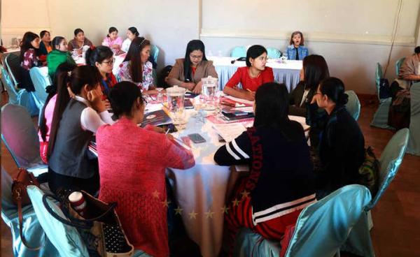 NCA-S EAO အမျိုးသမီးခေါင်းဆောင်များ၏ အလုပ်ရုံဆွေးနွေးပွဲ(NCA-S EAO)