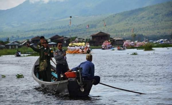 အင်းလေးဒေသတွင်းမှ မြင်တွေ့ရသည့် စစ်ကောင်စီ လက်အောက်ခံ ရဲနှင့် စစ်သား