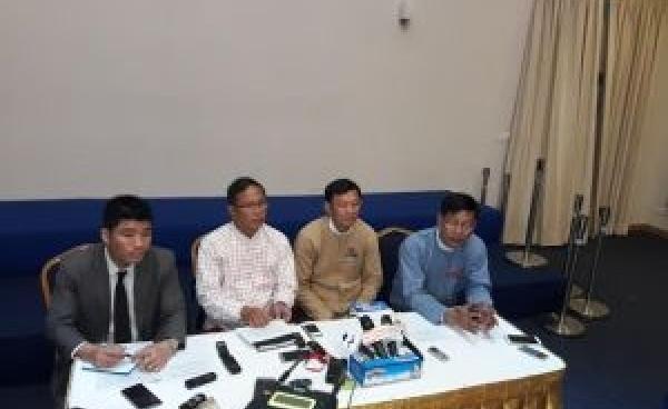  ငြိမ်းချမ်းရေးကော်မရှင် PC နှင့် DPN ဆဌမအကြိမ်ဆွေးနွေးပွဲအပြီး သတင်းစာရှင်းလင်းစဉ် (MNA)