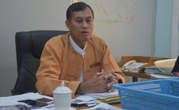 မွန်ပြည်နယ် စည်ပင်သာယာရေးဝန်ကြီး ဦးမင်းကျော်လွင်(photo: MNA)