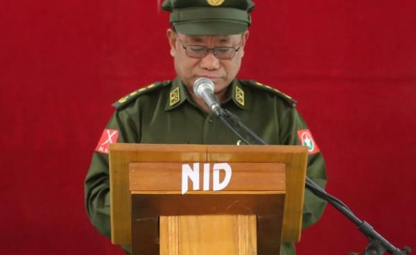 ဓါတ်ပုံ - KIO ပြန်ကြားရေးတာဝန်ခံ ဗိုလ်မှူးကြီး နော်ဘူ