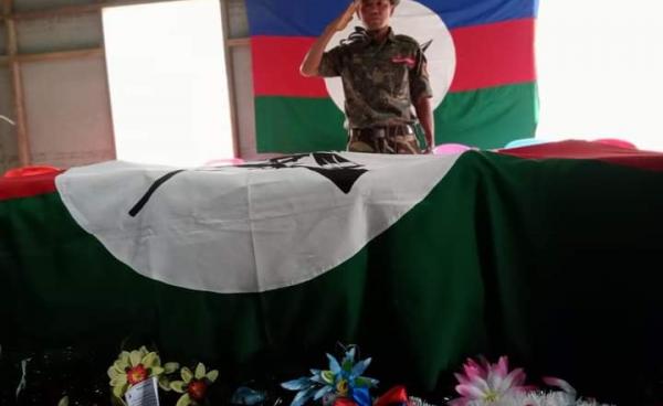 CNO ဒု ဥက္ကဌ (၁) Salai Peter Thang နှင့် CNDF စစ်ဦးစီးချုပ်အသစ် Salai Daniel