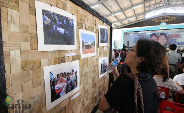 One year memorial prayer and a press conference at Kachin Baptist Convention for Murder of two female Kachin teachers in Yangon on 19 January, 2016. Photo: Thet Ko/Mizzima