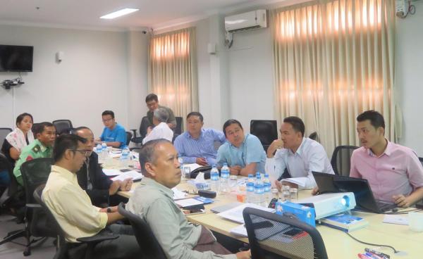 Meeting of the national level political talk’s TOR drafting work group (Photo: Hla Maung Shwe).