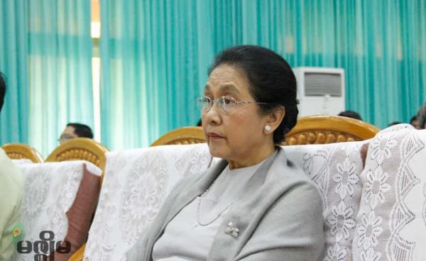 သစ်တော ဒုဝန်ကြီး ဒေါက်တာသက်သက်ဇင်(ဓာတ်ပုံ- မင်းမင်း/မဇ္ဈိမ)