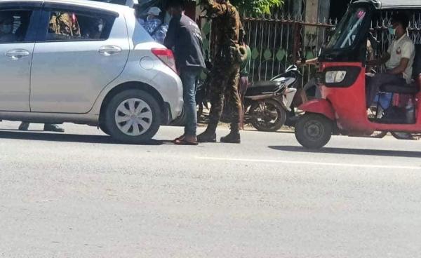 မြစ်ကြီးနားမြို့အတွင်း မြင်ရတဲ့ စစ်ကောင်စီတပ်ဖွဲ့ (ပုံဟောင်း)