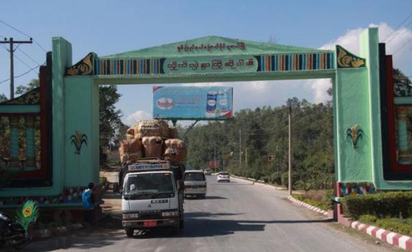 China-Muse trade route at Muse in northern Shan State. Photo: Mizzima