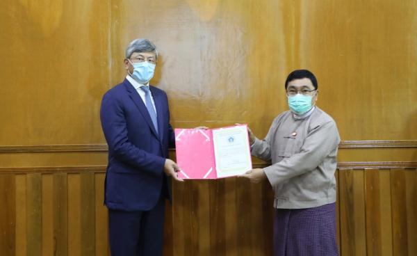 Mr. Chen Hai, Chinese ambassador to Myanmar