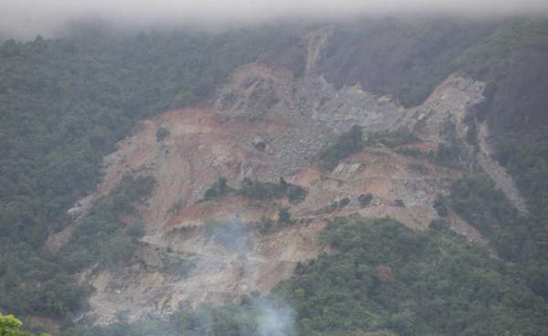 A quarry project location in Mon State (Photo: MNA)