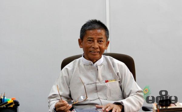 စိုက်ပျိုးရေး၊ မွေးမြူရေးနှင့် ဆည်မြောင်းဝန်ကြီးဌာန ဒုတိယဝန်ကြီးဖြစ်သူ ဒေါက်တာထွန်းဝင်းအား ၂၀၁၆ခုနှစ်၊ မေလ ၁၀ရက်တွင် တွေ့ရစဉ်(ဓာတ်ပုံ- မင်းမင်း/မဇ္ဈိမ)